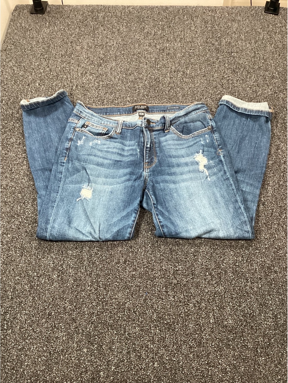 Judy Blue Light Blue Boyfriend Jeans